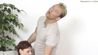 blow lick banged cum, das ganze Programm beim Casting
