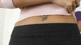 Curvaceous lady seduces her hubby's business parthner