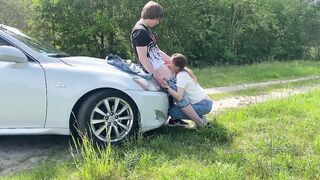 Amateur teens get pounded public