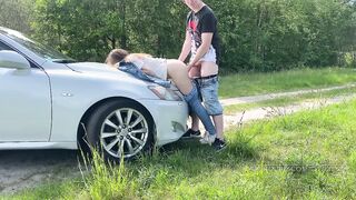 Amateur teens get pounded public