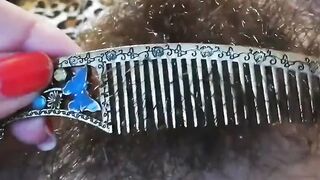 Beauty bushy vagina huge orgasms