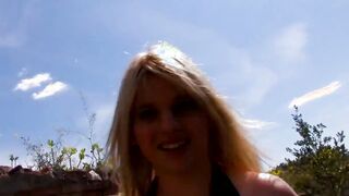 Blonde Lillian Love offer Rob Diesel anal sex and head