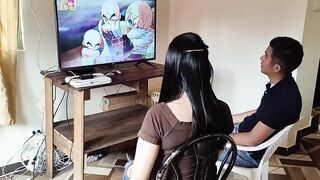uncle with niece part1: my niece arrives while I view tv and she insinuates me to pounded her inside her super sexy innocent booty, I put my dick before they can watch us, how yummy it was