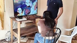 uncle with niece part1: my niece arrives while I view tv and she insinuates me to pounded her inside her super sexy innocent booty, I put my dick before they can watch us, how yummy it was
