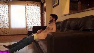 I found my step son watching me pounded, so I made him banged my booty into front of his dad