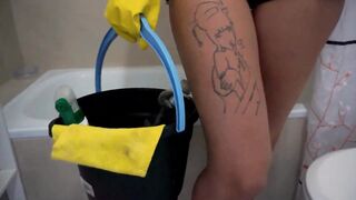 I detonated the cleaning employee because she had the face of a prostitute