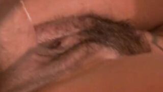 Erotic 19 year old masturbates with humongous sex toys before sex