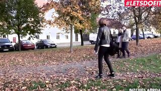 LETSDOEIT - (Marina Visconti, Barra Brass, Lutro) Big Tit Tourist Takes Huge Penis on Christmas Day