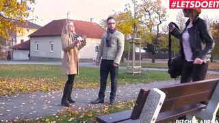 LETSDOEIT - (Marina Visconti, Barra Brass, Lutro) Big Tit Tourist Takes Huge Penis on Christmas Day