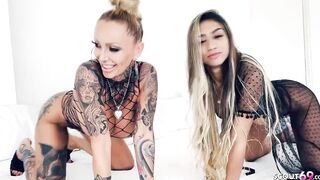 GERMAN milf KADA LOVE PICKUP AND DYKE POUNDED TEENIE HISPANIC
