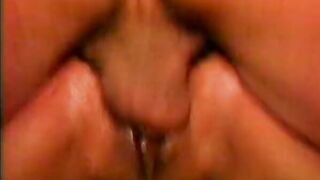 Ebony on ebony action with big titted thot and turned on stud