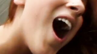 Blonde and dark hair chick are banging 2 rough dick dudes