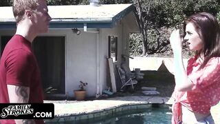 Spoiled Stepsis Snatch Gets Drilled By Her Stepbro