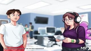 SummertimeSaga - what happens if you shower with a older? E