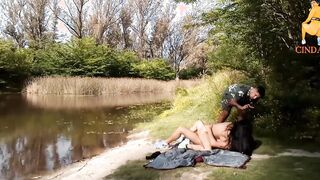 Behind the scenes filming on the river with Cinday01