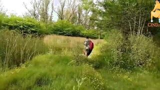 Behind the scenes filming on the river with Cinday01