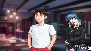 SummertimeSaga - Tasty cunt with mouth Loves Rock and Tape Games E1 #