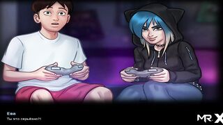 SummertimeSaga - Tasty cunt with mouth Loves Rock and Tape Games E1 #