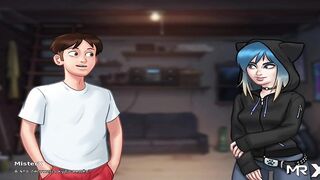SummertimeSaga - Tasty cunt with mouth Loves Rock and Tape Games E1 #
