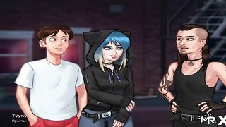 SummertimeSaga - Tasty cunt with mouth Loves Rock and Tape Games E1 #