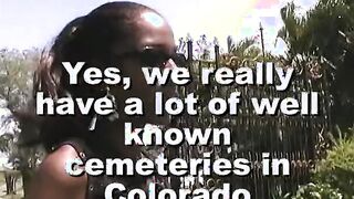 White dude unstraps african chick's bra and plays with her melons