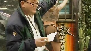 Behind the scenes footage of porn video action