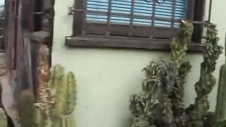 Behind the scenes footage of porn video action