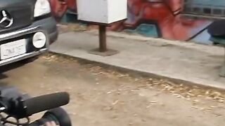 Behind the scenes footage of porn video action