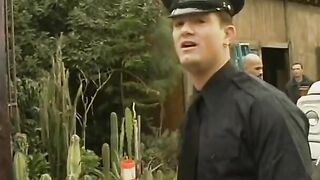 Behind the scenes footage of porn video action