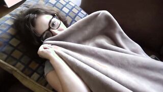 Staying Home With Incredible Dark Hair Gf - Leanna Lovings - Super Sexy Mistress - Alex Adams