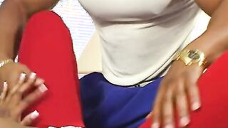 Stud creams a Bae dick blowing african sexy after fucking her