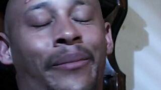 Beauty dick blowing Monique creamed after taking cock deep