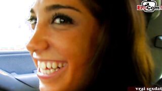 French amateur cougar bitch make outside sex into forest