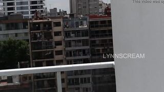 Vulgar Hispanic Ex-Wife Fuck at the Pool on the Hotel Rooftop - LynnScream