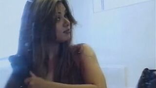 Lusty dudes gets incredible fellatio from nice melons honey