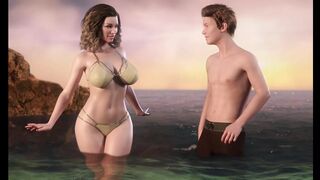 Treasure of Nadia- Big Titted cougar gets screwed and creamed