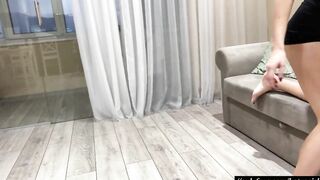 stepbrother boned stepsister during yoga inside the BUTT and cum in her #fuckass @fuckpussy @cumass @stepsister