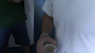 Dark Hair Angie Mojadp solo masturbates with huge dildos # two