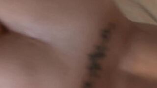 Dark Hair Angie Mojadp solo masturbates with huge dildos # two