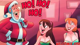 Christmas at the Sensual Home! A christmas group sex!