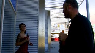 Dark Haired Nikita Ways give Terry Reid anal sex and head
