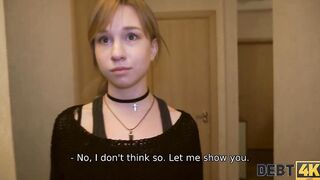 DEBT4k. 18 doesnt want sex with debt collector