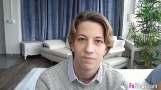 He could be her son! Andrea bangs a 19 years older bro and teaches him how to do anal