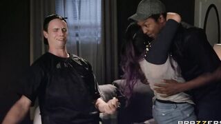 Blonde Bride to be Gets a HUGE Gift - Brazzers