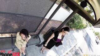 Brazzers Presents one 800 Phone Sex: Line three - Brazzers