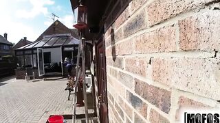 Mofos - Perv fucks bimbos next door, Carla Cox