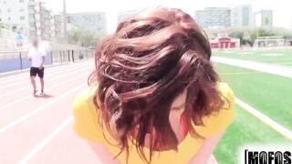 Mofos - Hot track eighteen Emma Ohara gets picked up