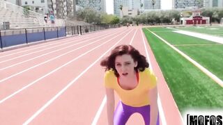 Mofos - Hot track eighteen Emma Ohara gets picked up