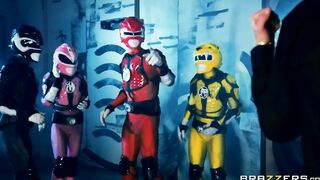 Power Bangers: a XXX Parody Part five - Brazzers