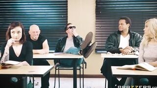 The Substitute needs you to Stay after Class - Brazzers